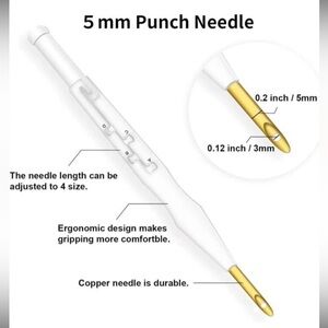 HAND U JOURNEY Embroidery Punch Rug Punch Adjustable Punch Needle